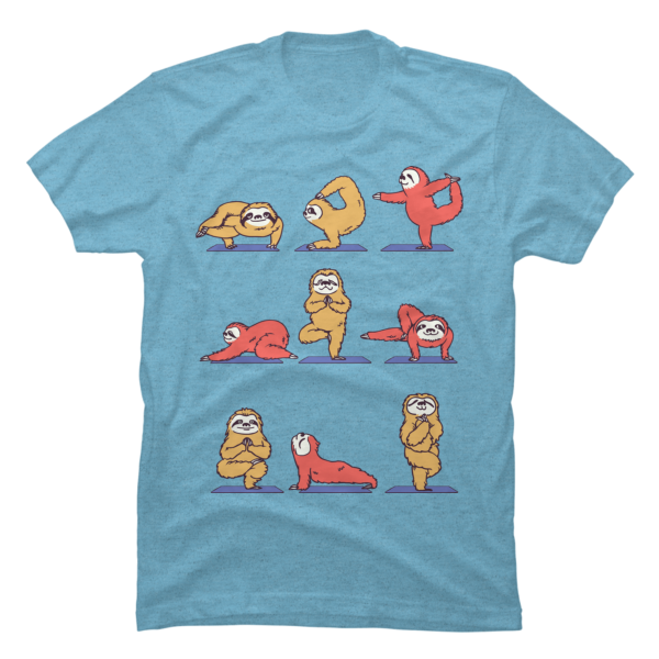 sloth yoga shirt